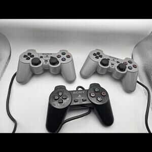 USED Sony PlayStation 2 PS2 DualShock 2 Wired Controller SCPH-10010